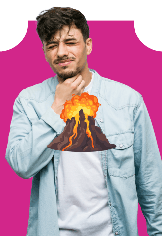 THROAT BURNING