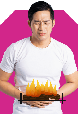 STOMACH BURNING